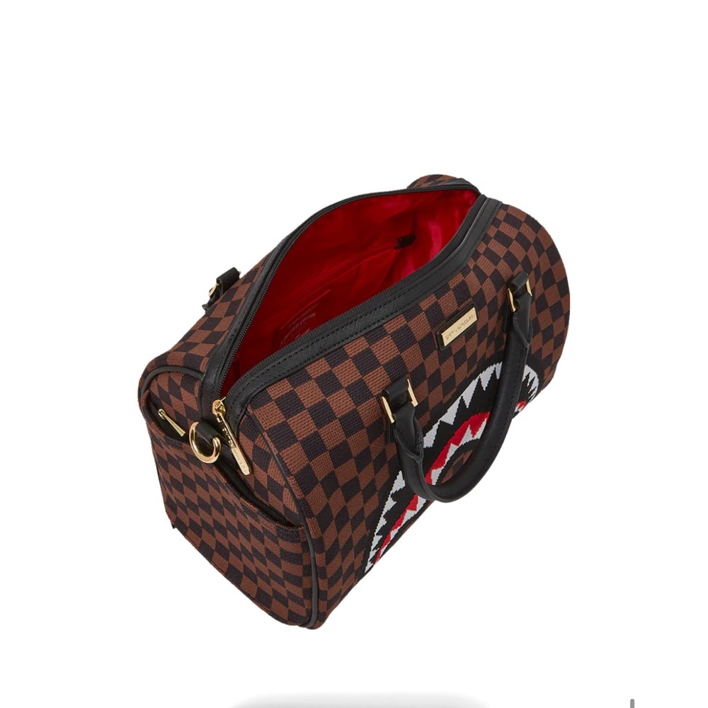 Sprayground Kyotoknit Sharks in Paris Mini Duffel - Picture 3 of 11